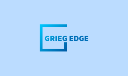 The logo of Grieg Edge.