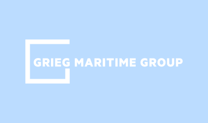 The logo of Grieg Maritime Group.