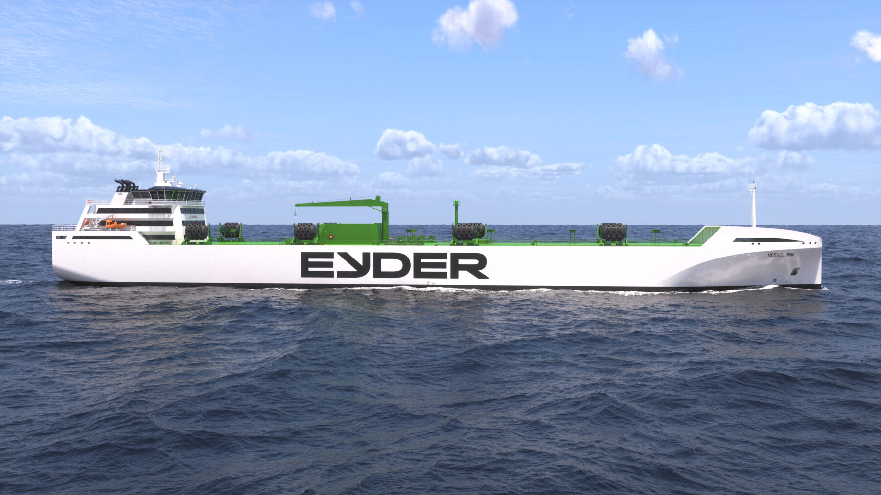 Illustration of Eyder tank ship